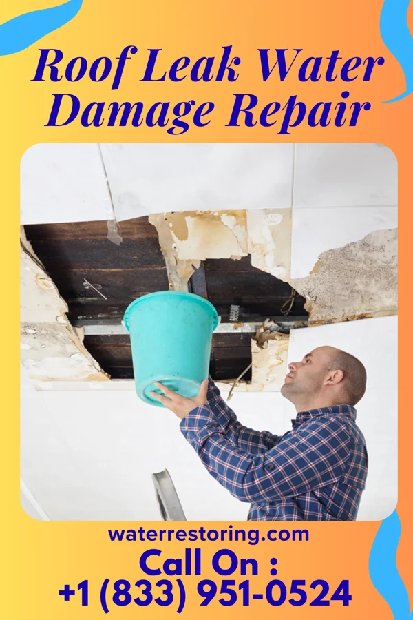 Roof Leak Water Damage Repair in Foot of Ten, PA